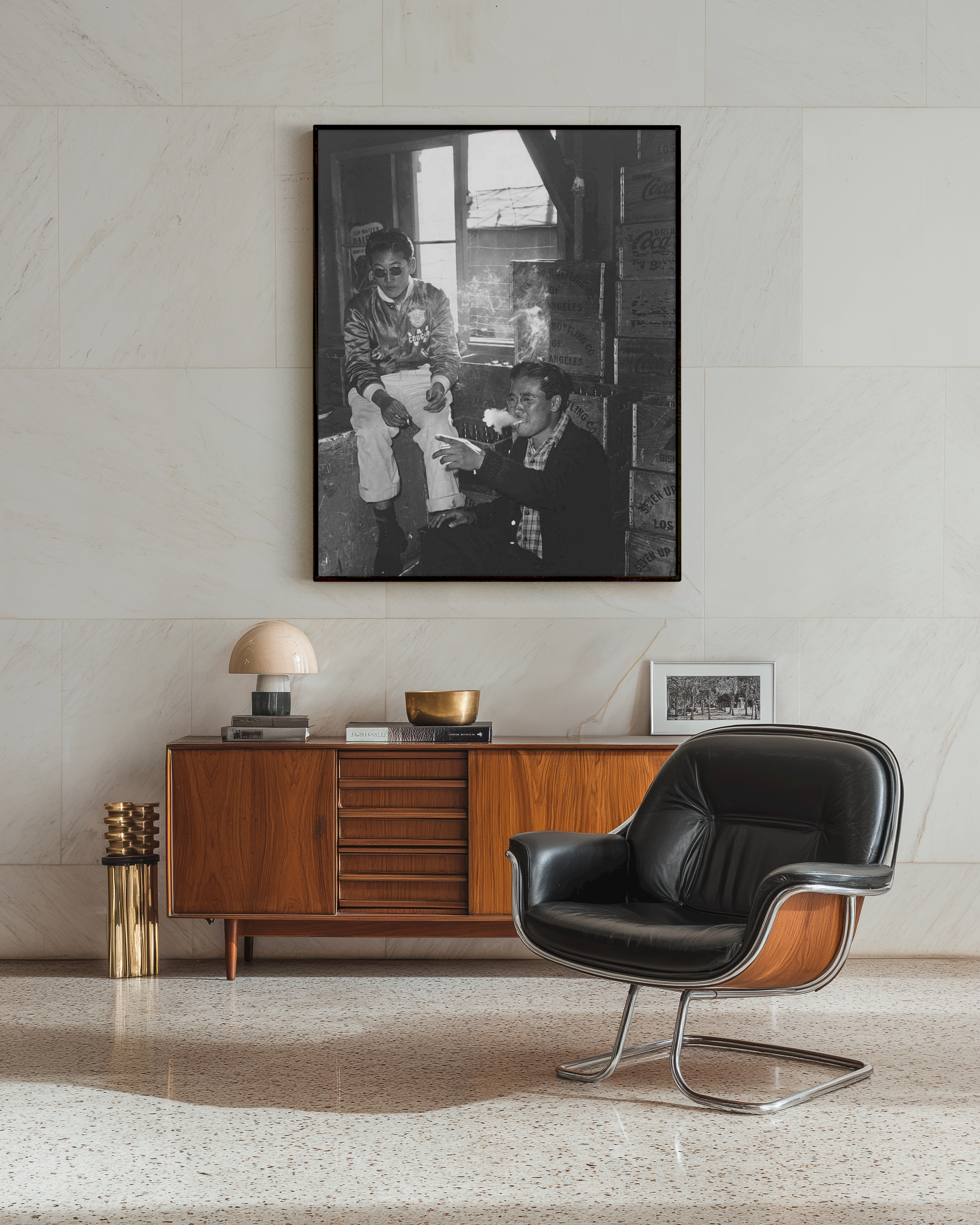 Ansel Adams Manzanar print— Japanese Internment Camp WWII | Historic Documentary Wall Art | Museum Quality Fine Art Photography