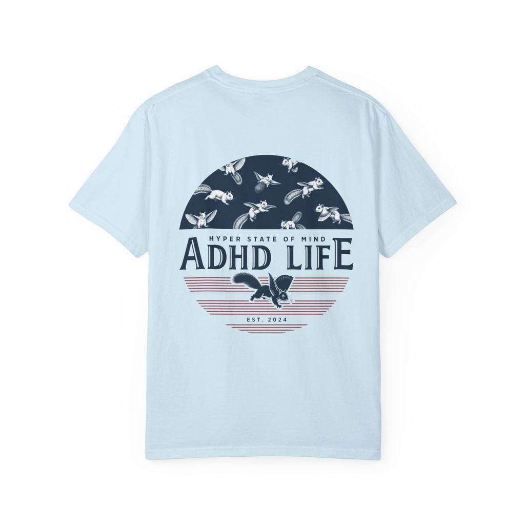 ADHD Life T-Shirt — Retro Patriot Graphic Tee