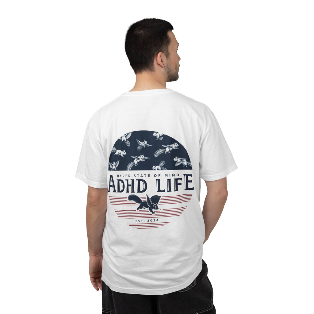 ADHD Life T-Shirt — Retro Patriot Graphic Tee