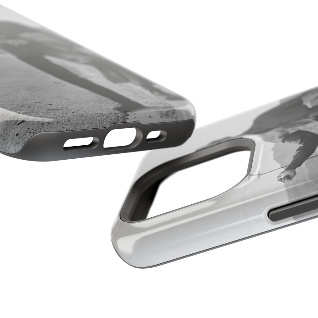 Vintage Hiker Photo Phone Case | Magnetic Impact-Resistant Case