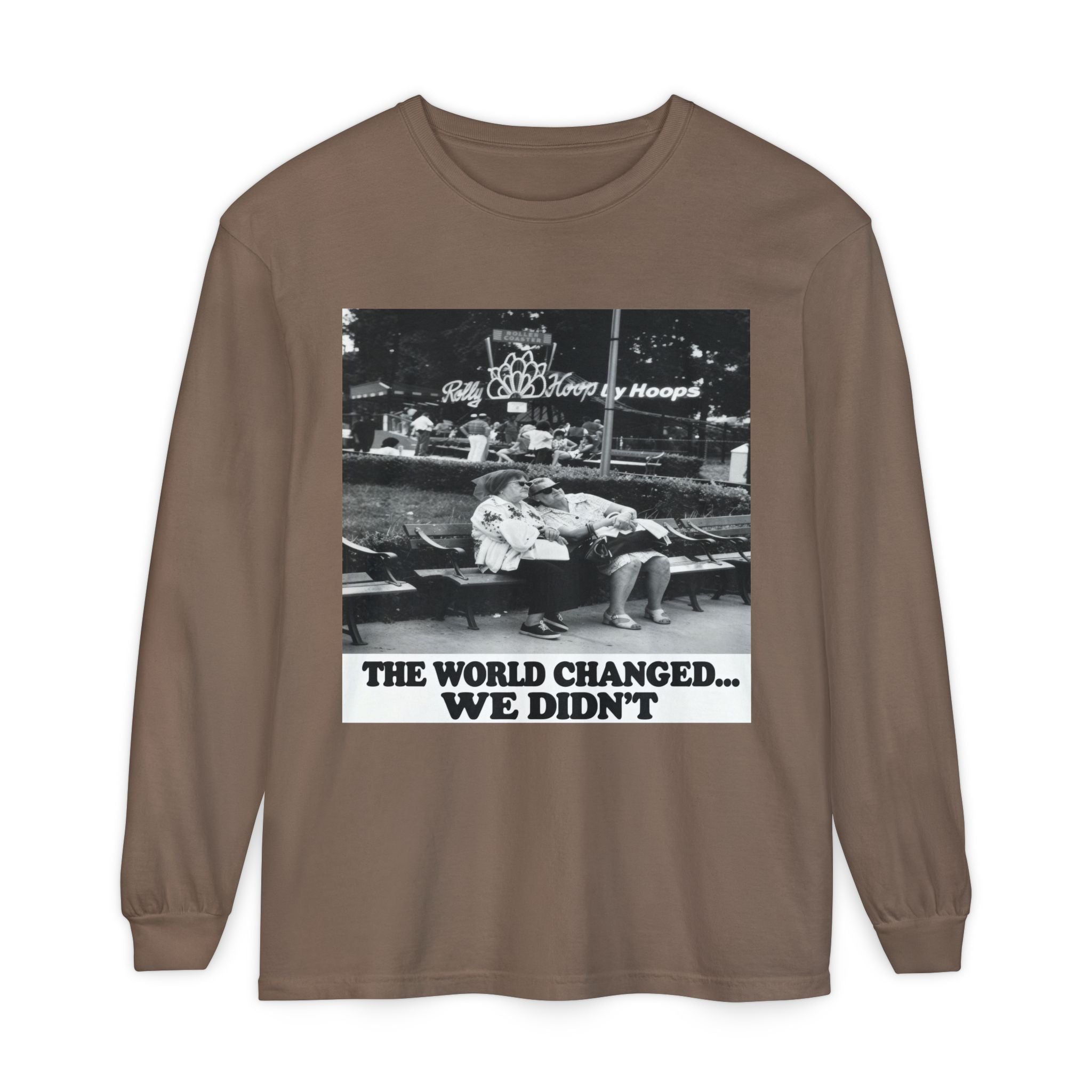 Unisex Garment-dyed Long Sleeve T-Shirt