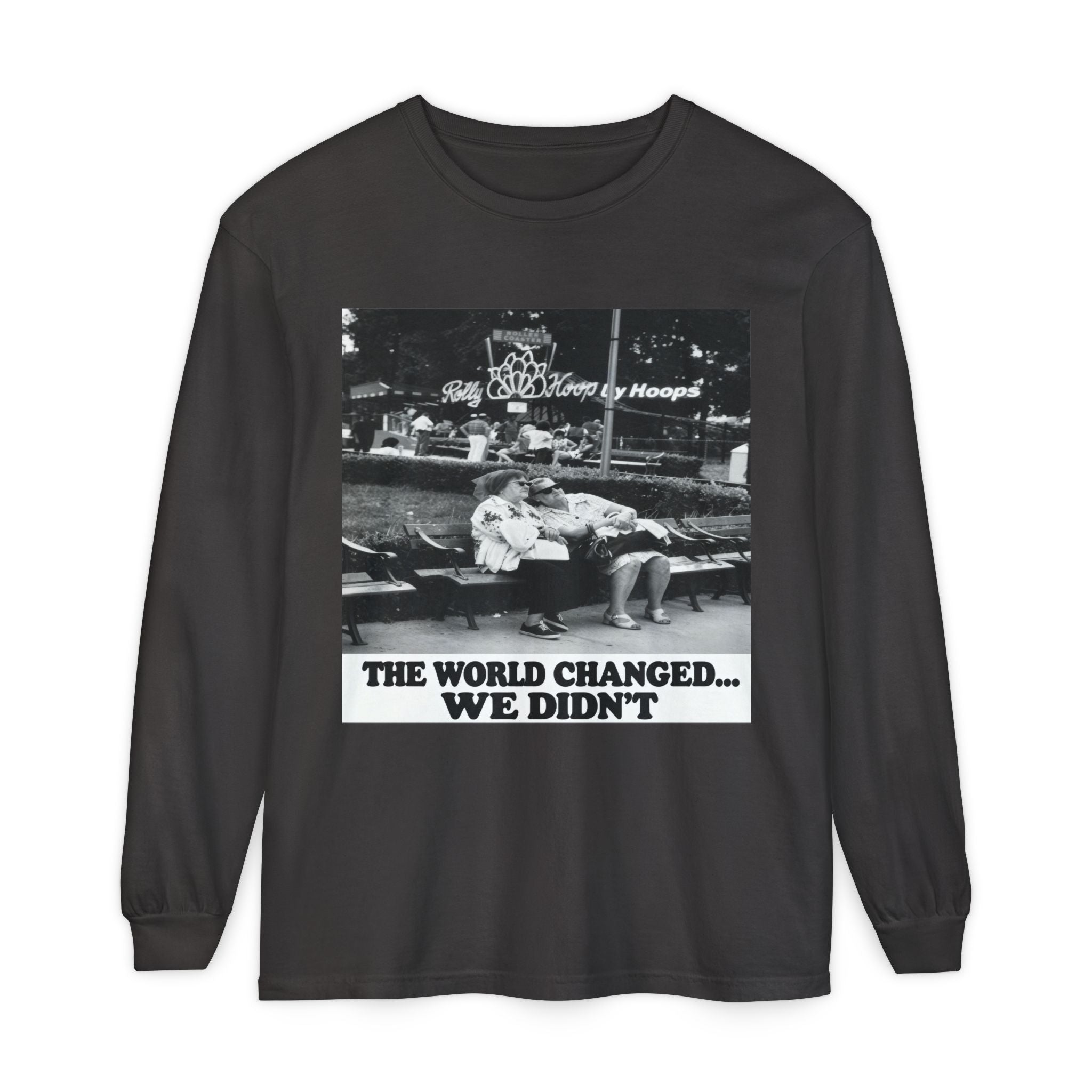 Unisex Garment-dyed Long Sleeve T-Shirt
