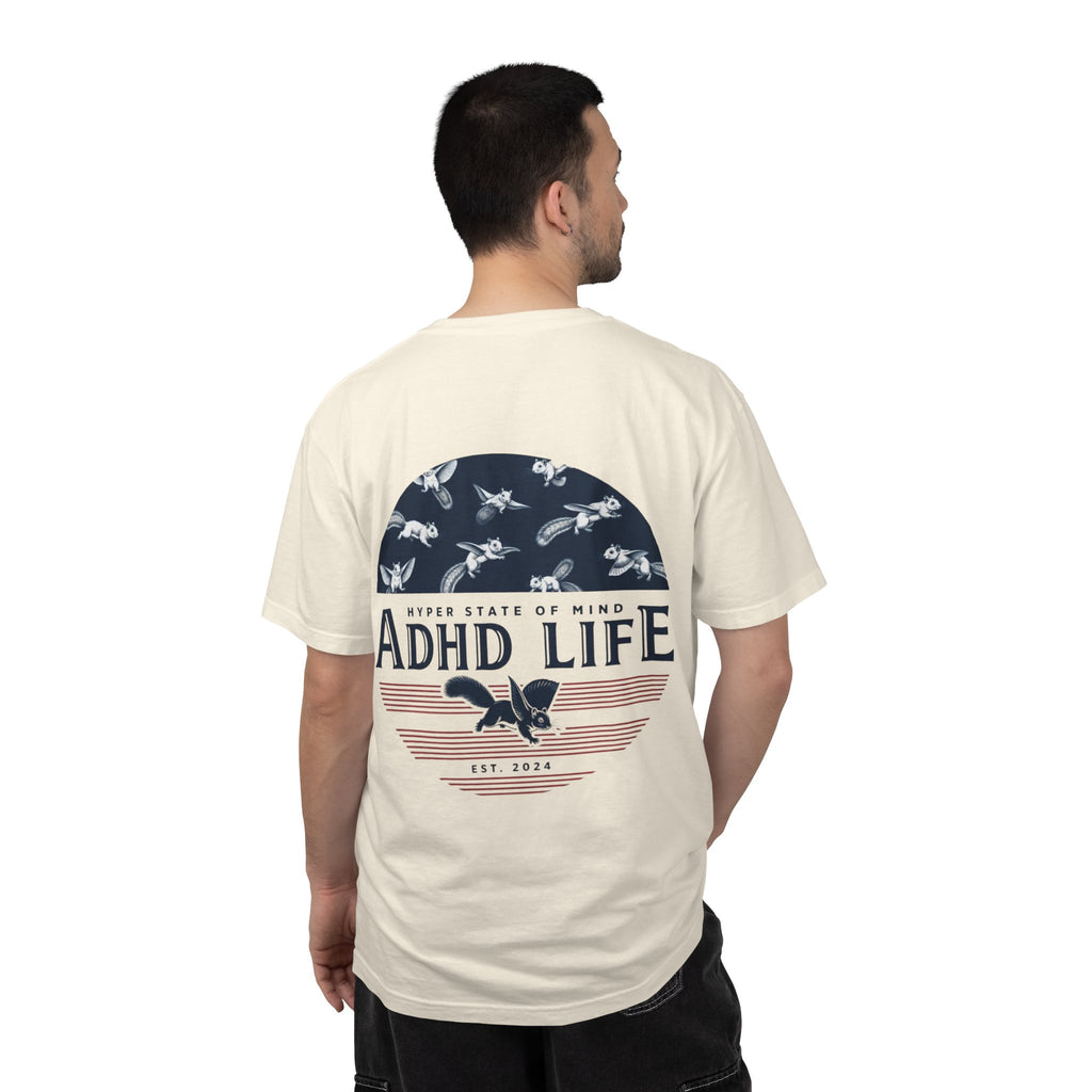 ADHD Life T-Shirt — Retro Patriot Graphic Tee