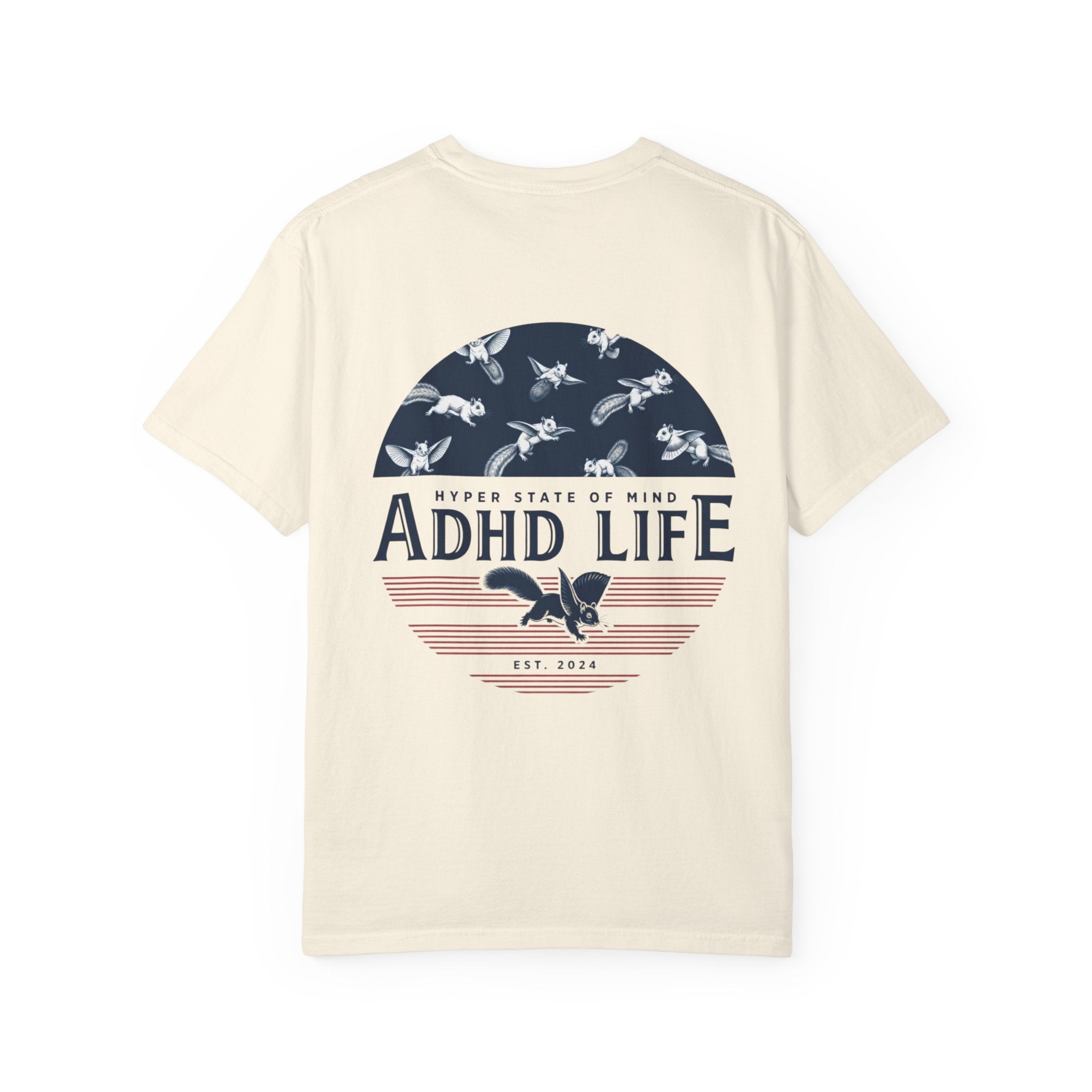 ADHD Life T-Shirt — Retro Patriot Graphic Tee