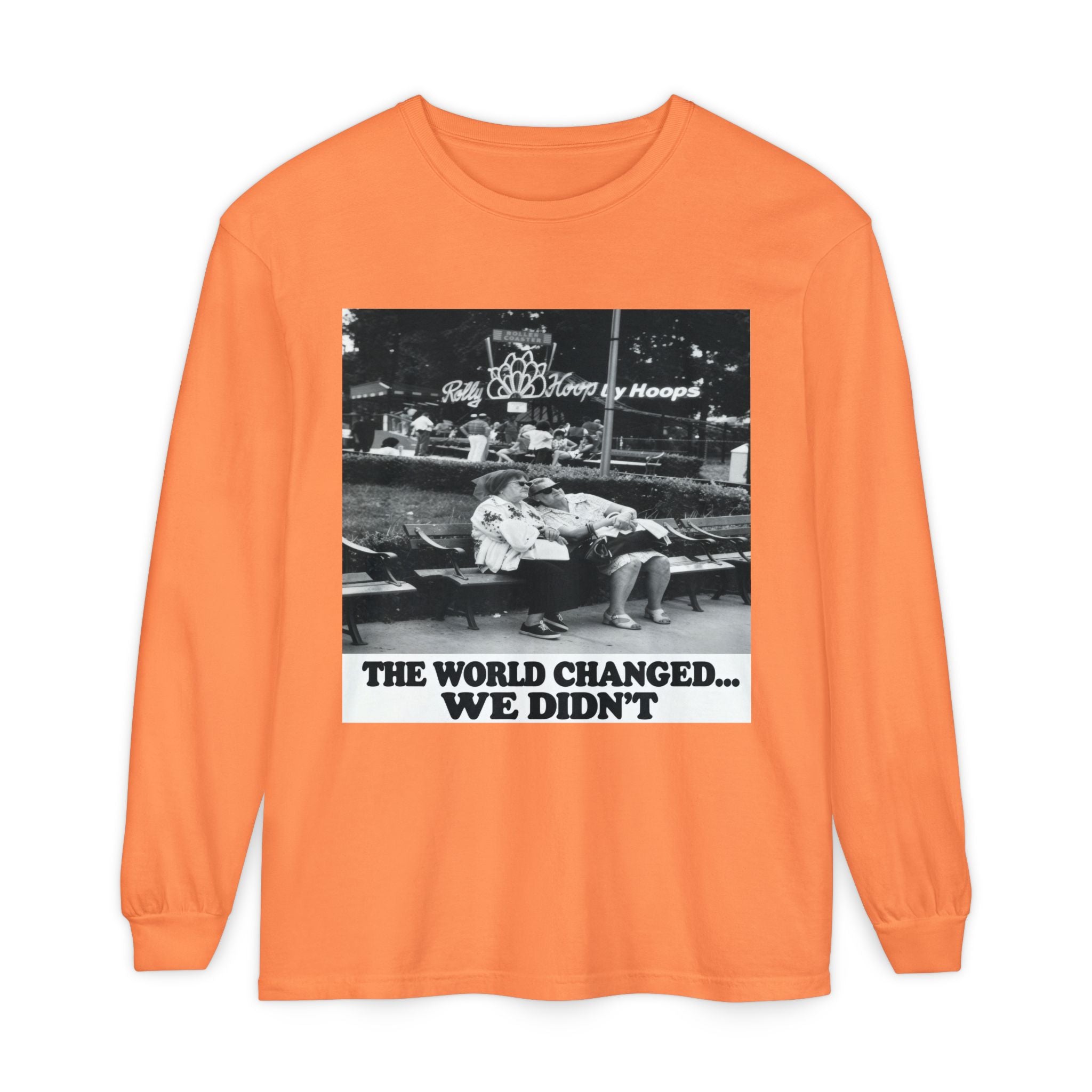 Unisex Garment-dyed Long Sleeve T-Shirt