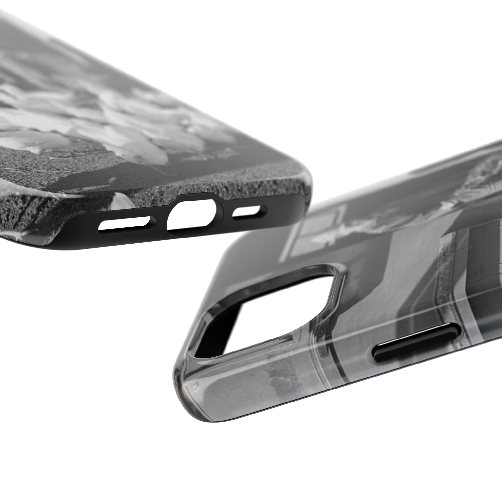 Ansel Adams  iBlack White image Farmer Feeding Chickens Phone Case | Vintage Farm Photo Tough Case | iphone 17 16 15
