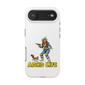 Phone Case — Retro Astronaut "ADHD LIFE" Protective Tough Case