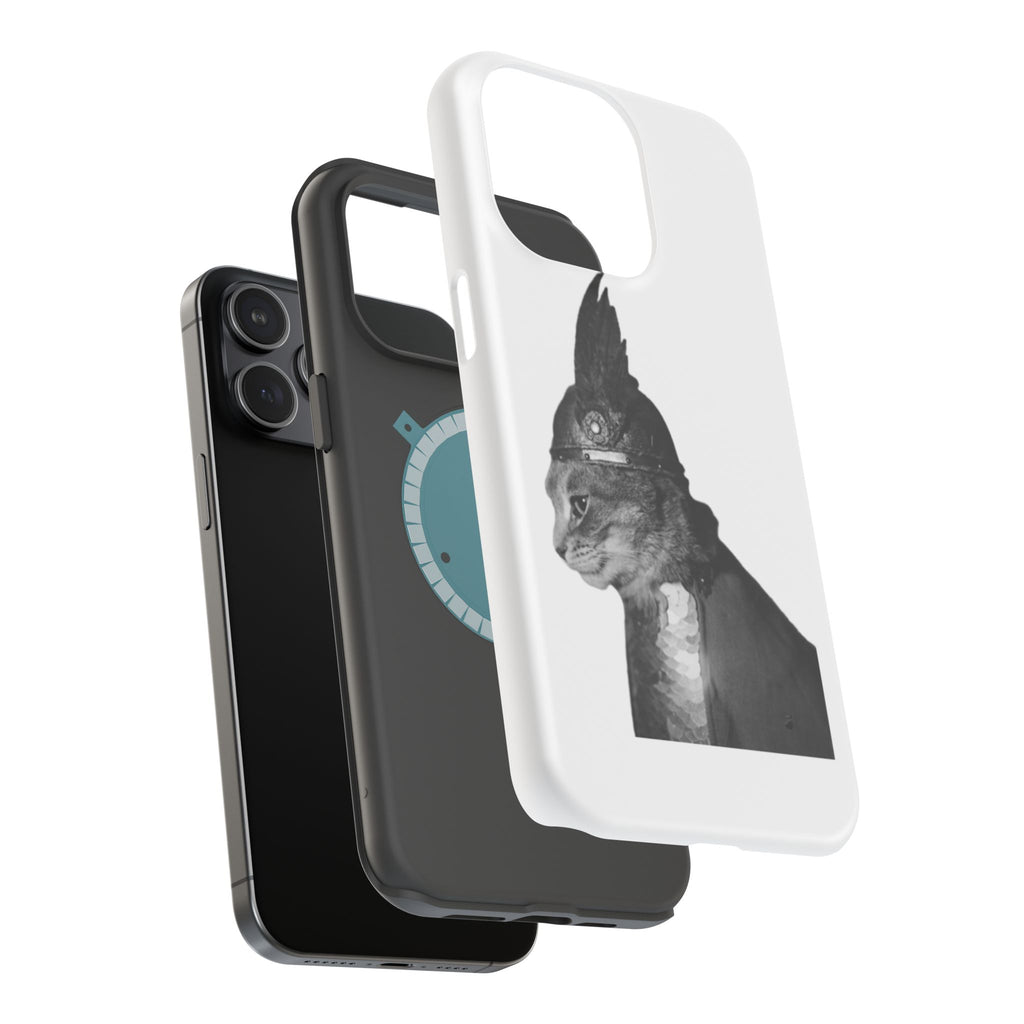 Funny cat photo Tough Phone Case for iPhone & Samsung, MagSafe Compatible Protective Cover, iPhone 17 16 15 14 13 Pro Max Samsung 26