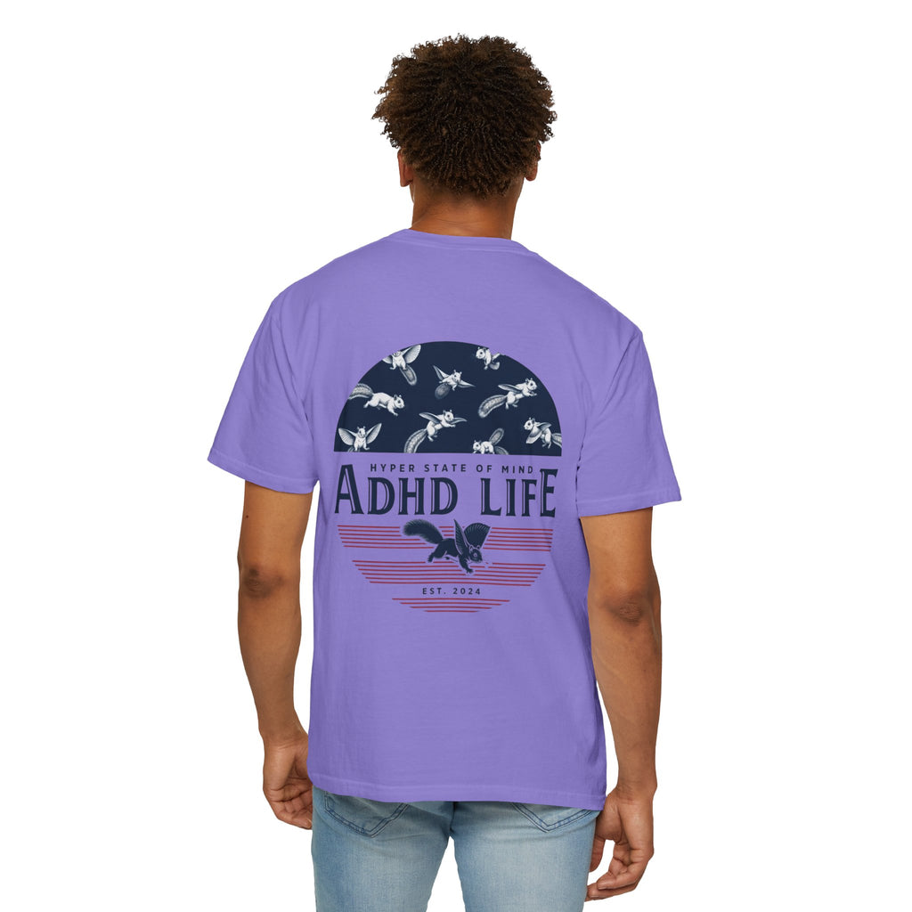 ADHD Life T-Shirt — Retro Patriot Graphic Tee