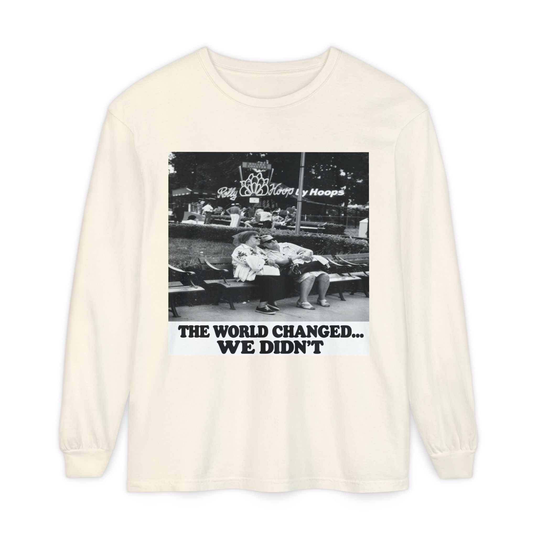 Unisex Garment-dyed Long Sleeve T-Shirt
