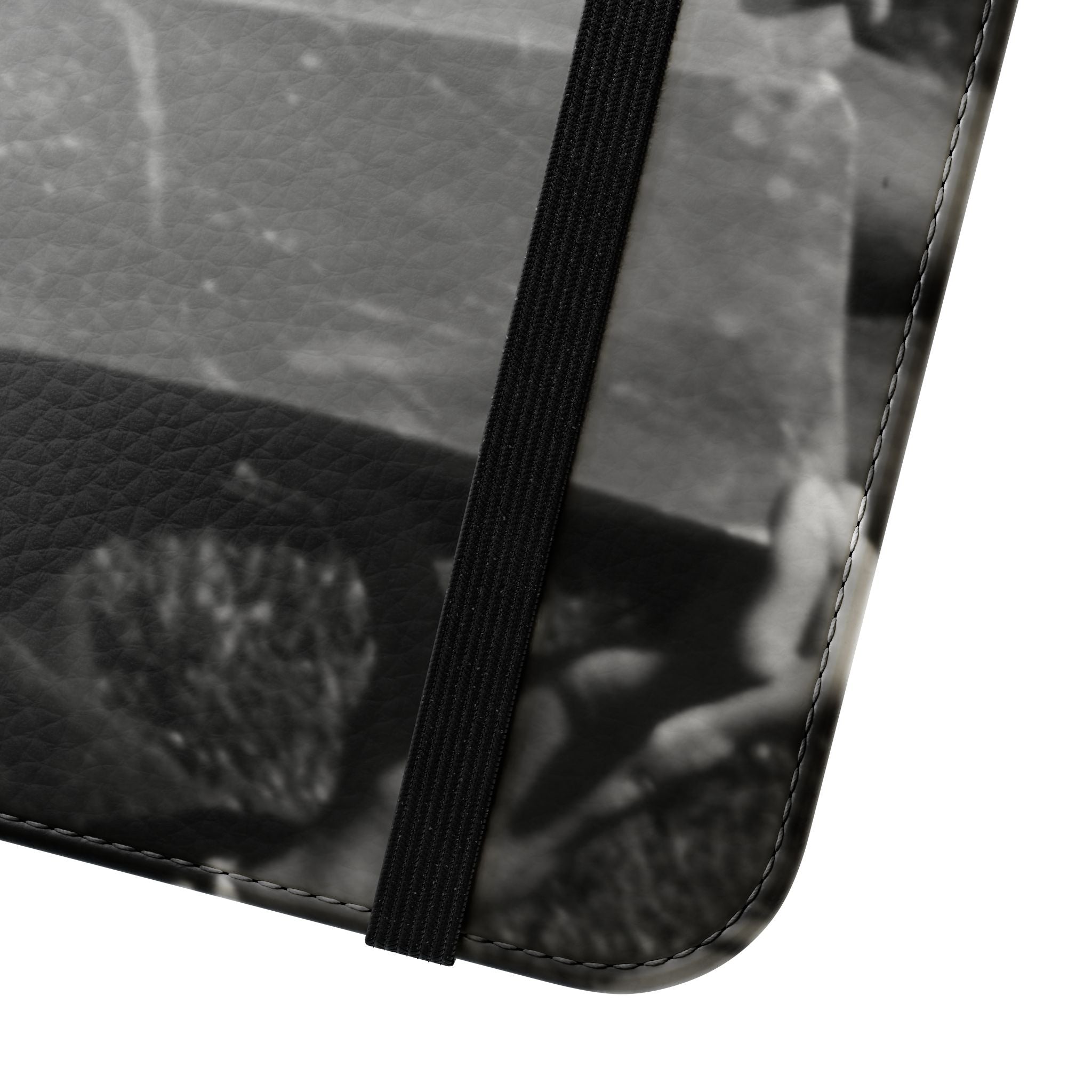 Black and White  Americana Portrait flip Phone Case | flip Case |woman sunning herself with foil | 1970s Americana | Graduation gift