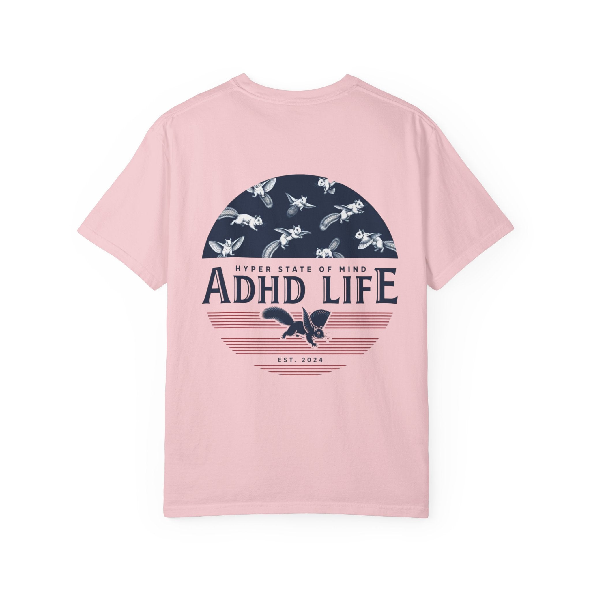 ADHD Life T-Shirt — Retro Patriot Graphic Tee