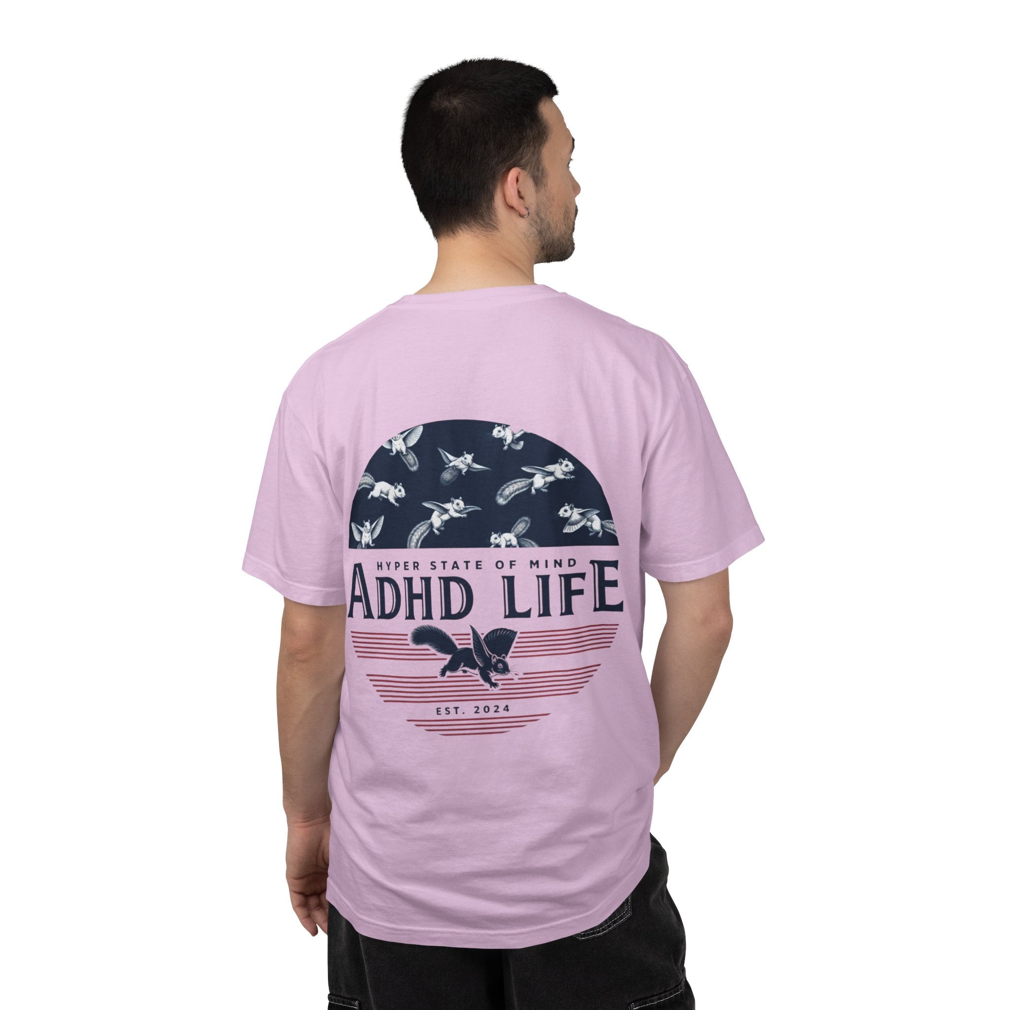 ADHD Life T-Shirt — Retro Patriot Graphic Tee