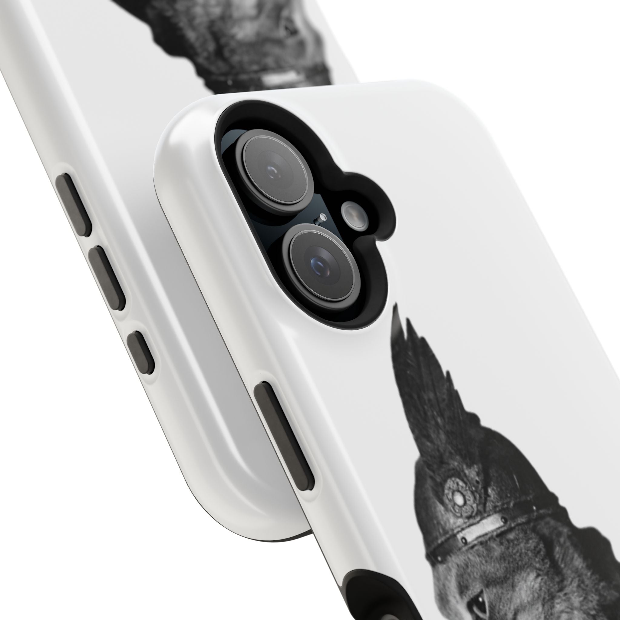 Funny cat photo Tough Phone Case for iPhone & Samsung, MagSafe Compatible Protective Cover, iPhone 17 16 15 14 13 Pro Max Samsung 26