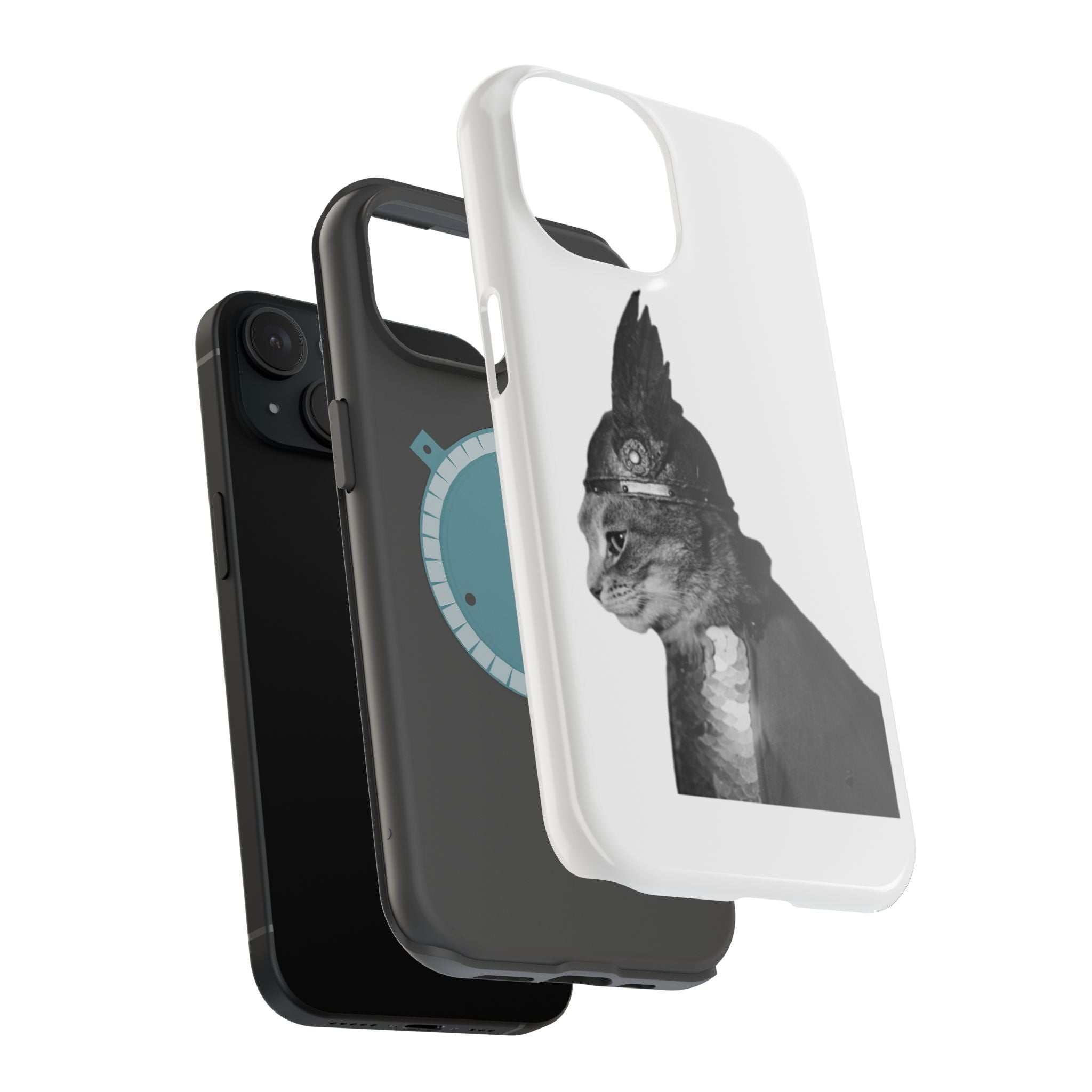 Funny cat photo Tough Phone Case for iPhone & Samsung, MagSafe Compatible Protective Cover, iPhone 17 16 15 14 13 Pro Max Samsung 26