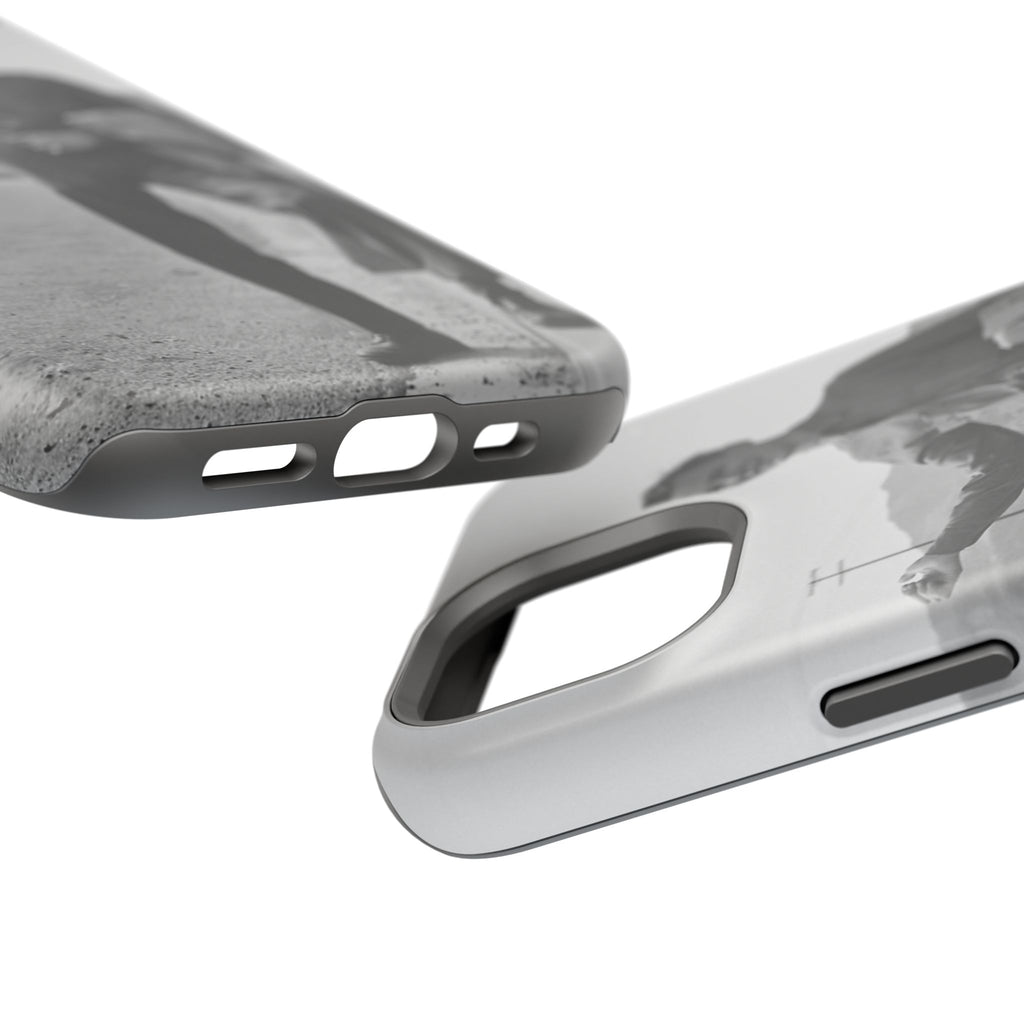 Vintage Hiker Photo Phone Case | Magnetic Impact-Resistant Case