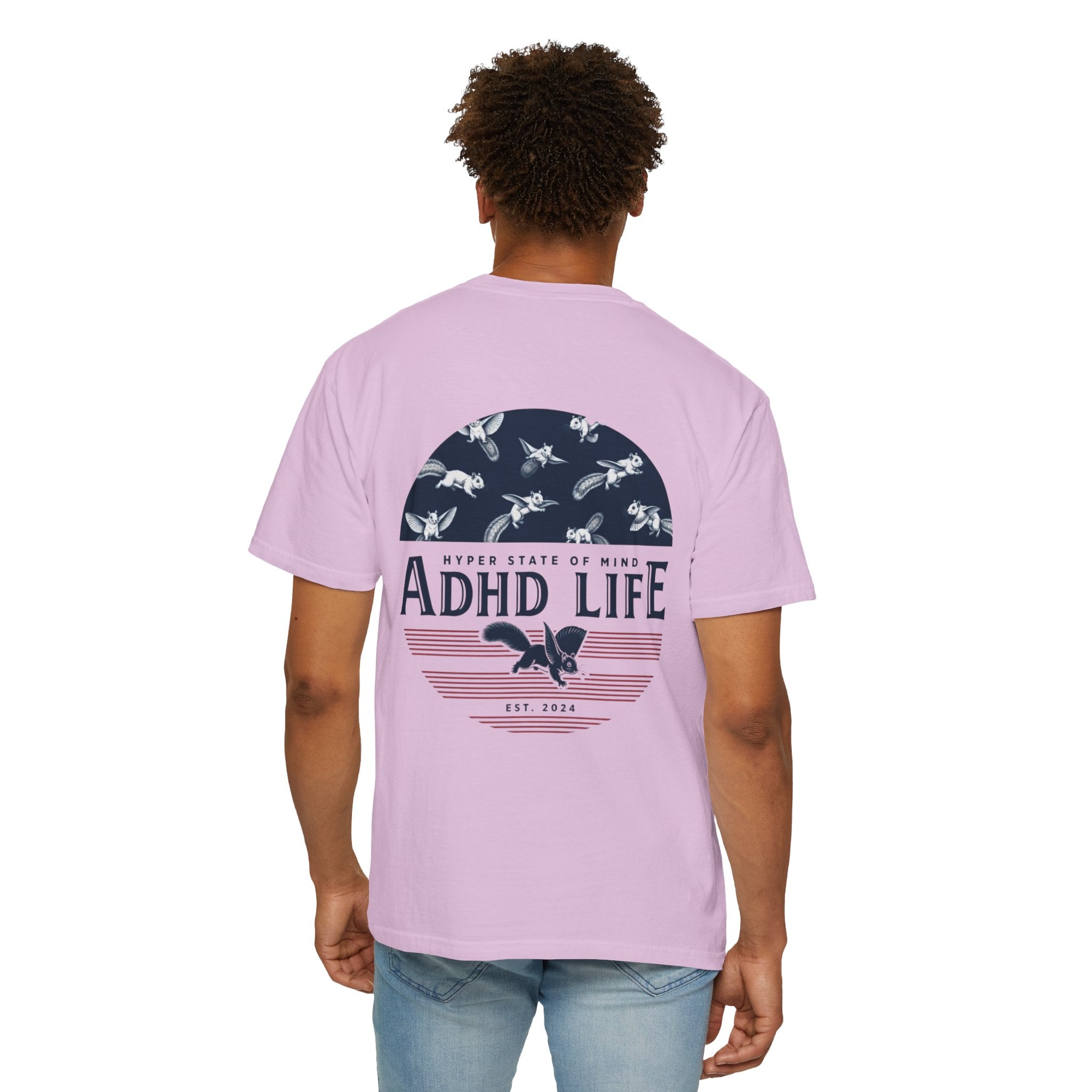 ADHD Life T-Shirt — Retro Patriot Graphic Tee