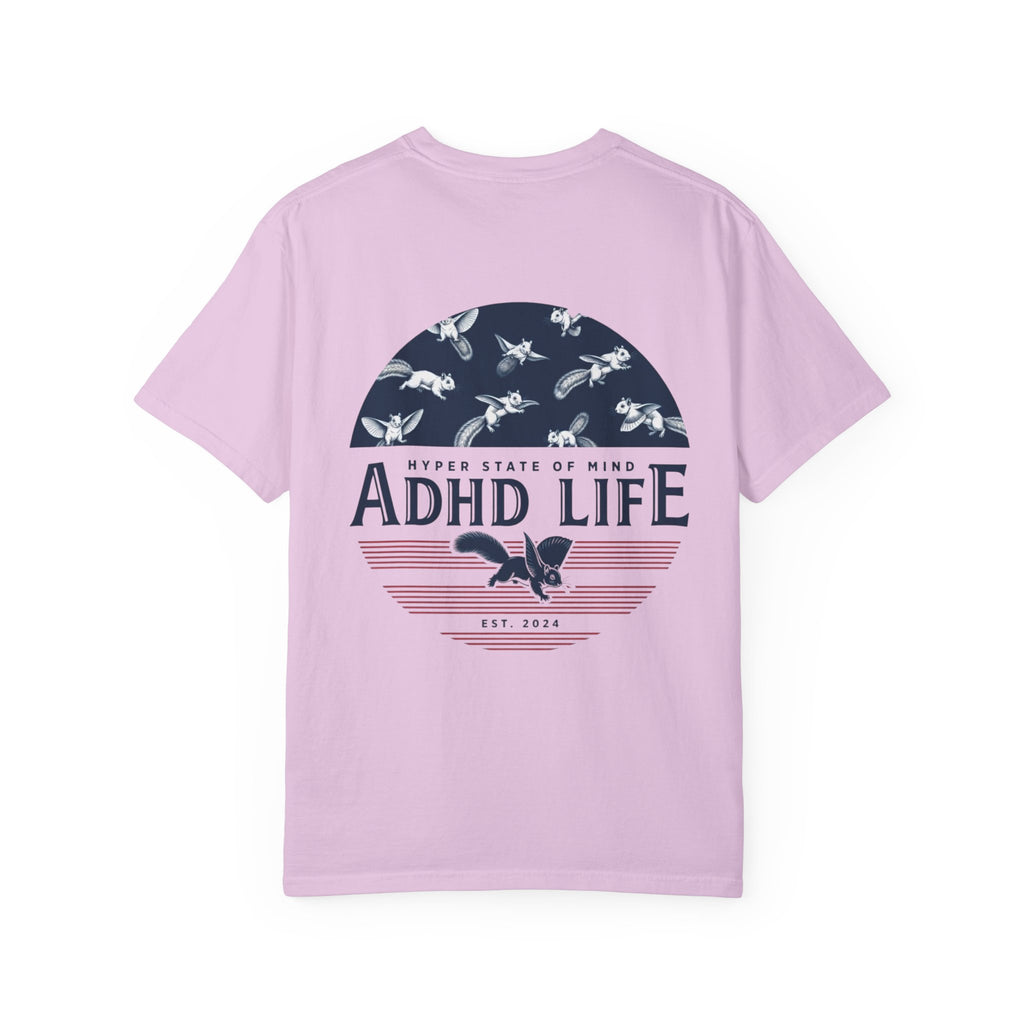 ADHD Life T-Shirt — Retro Patriot Graphic Tee