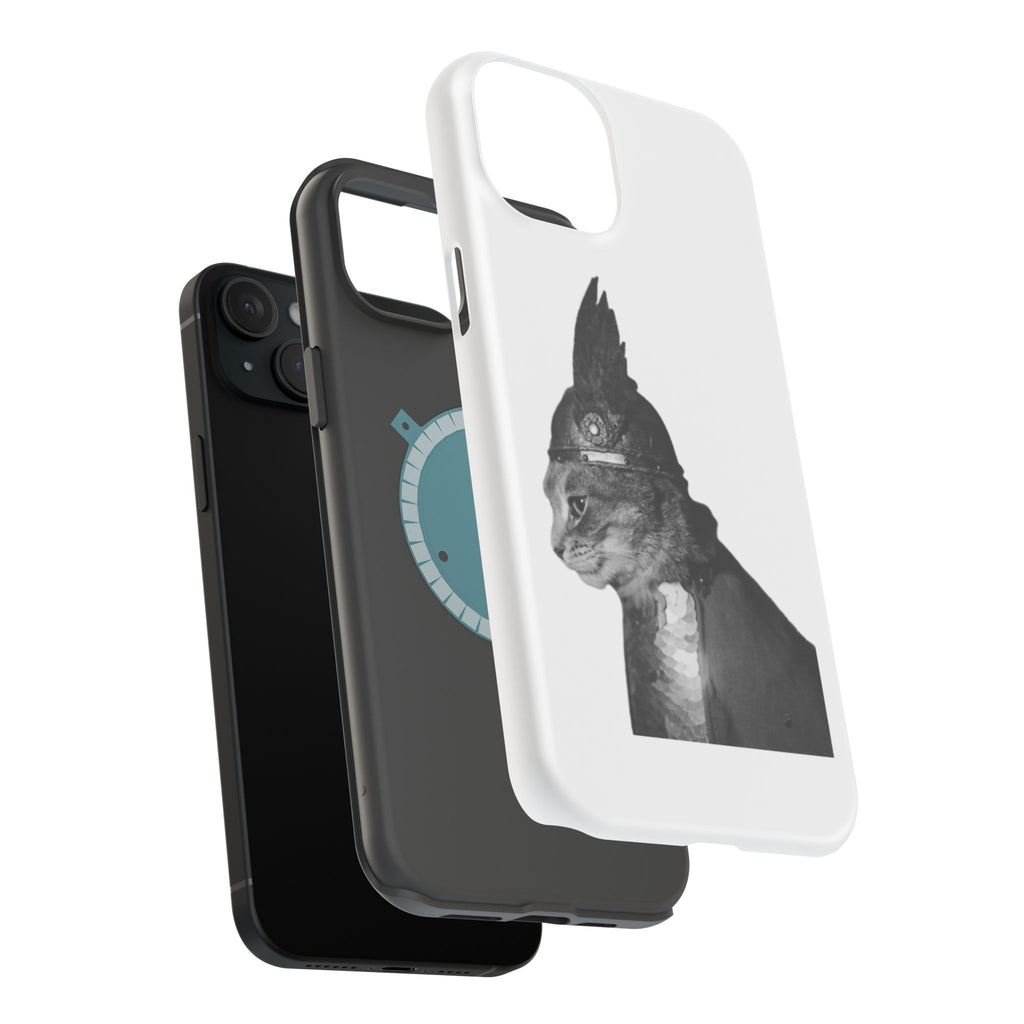 Funny cat photo Tough Phone Case for iPhone & Samsung, MagSafe Compatible Protective Cover, iPhone 17 16 15 14 13 Pro Max Samsung 26