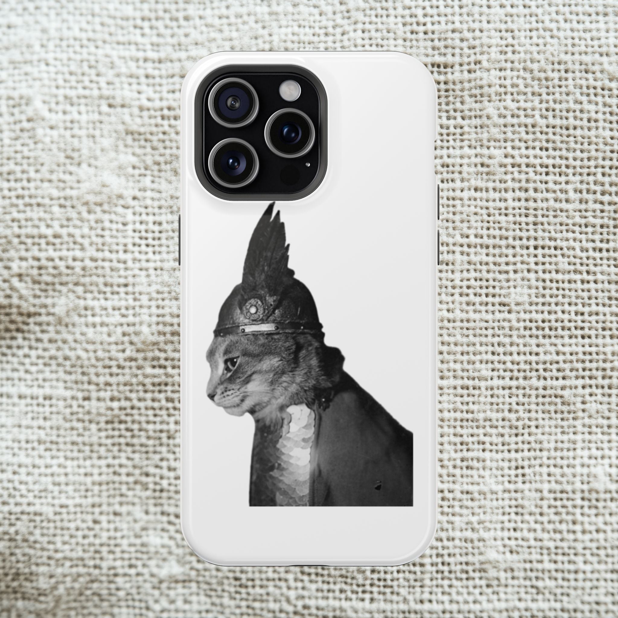 Funny cat photo Tough Phone Case for iPhone & Samsung, MagSafe Compatible Protective Cover, iPhone 17 16 15 14 13 Pro Max Samsung 26