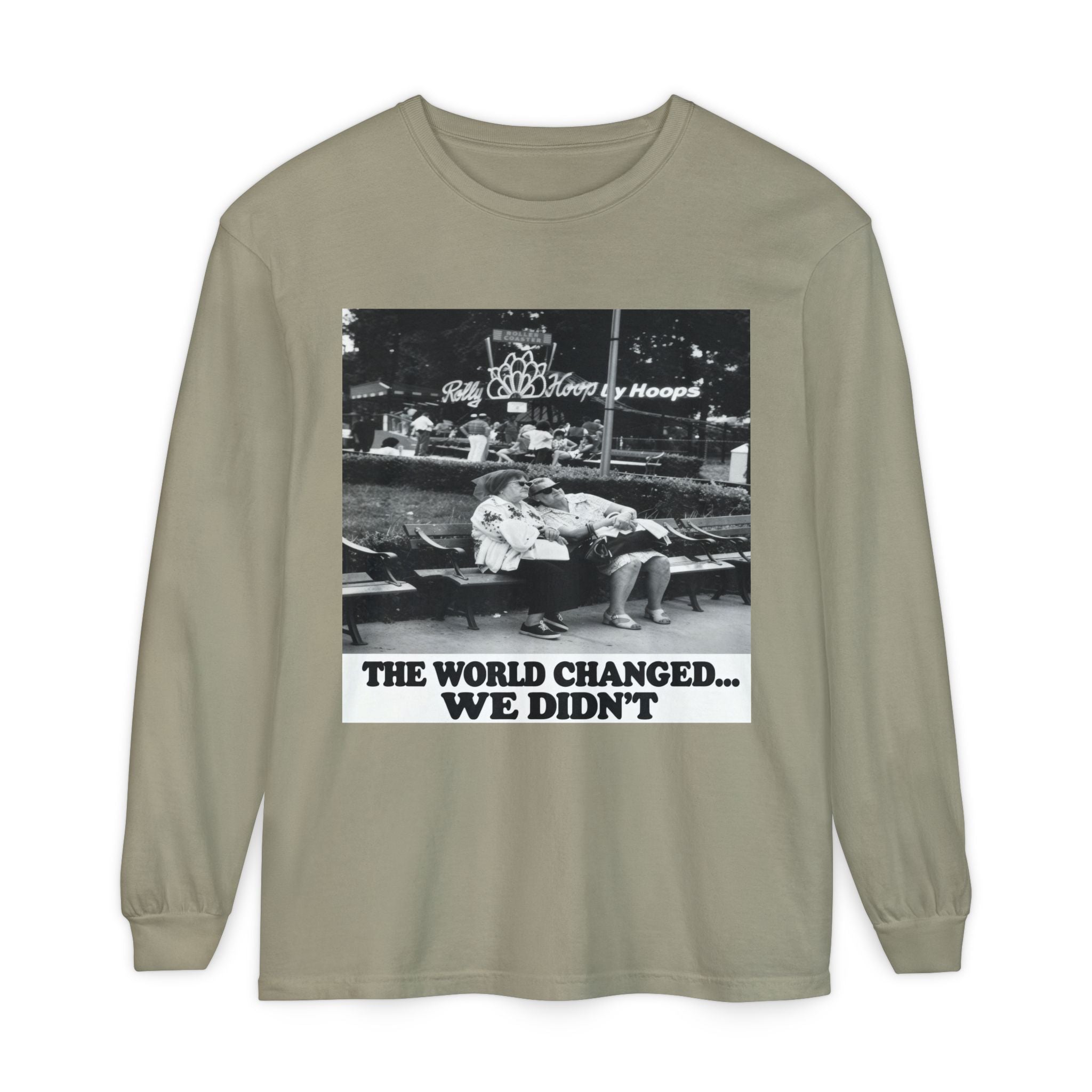 Unisex Garment-dyed Long Sleeve T-Shirt