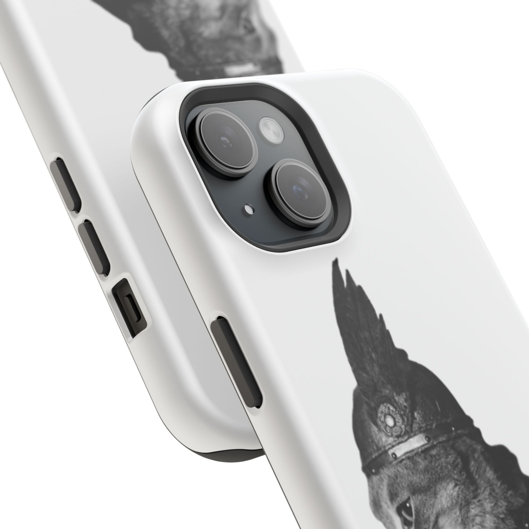 Funny cat photo Tough Phone Case for iPhone & Samsung, MagSafe Compatible Protective Cover, iPhone 17 16 15 14 13 Pro Max Samsung 26