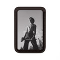 Vintage Male Silhouette Photo Vegan Wallet | MagSafe Compatible