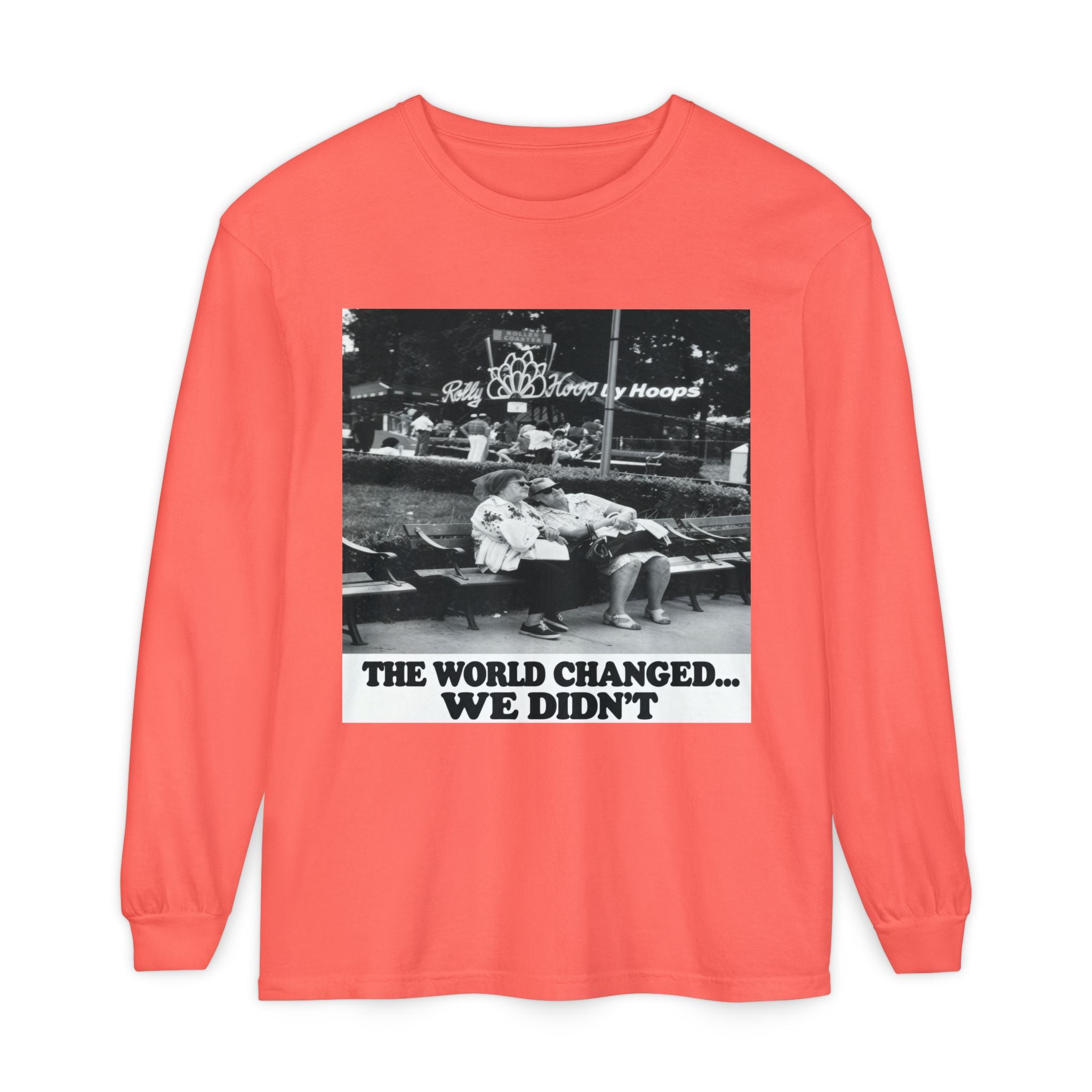 Unisex Garment-dyed Long Sleeve T-Shirt