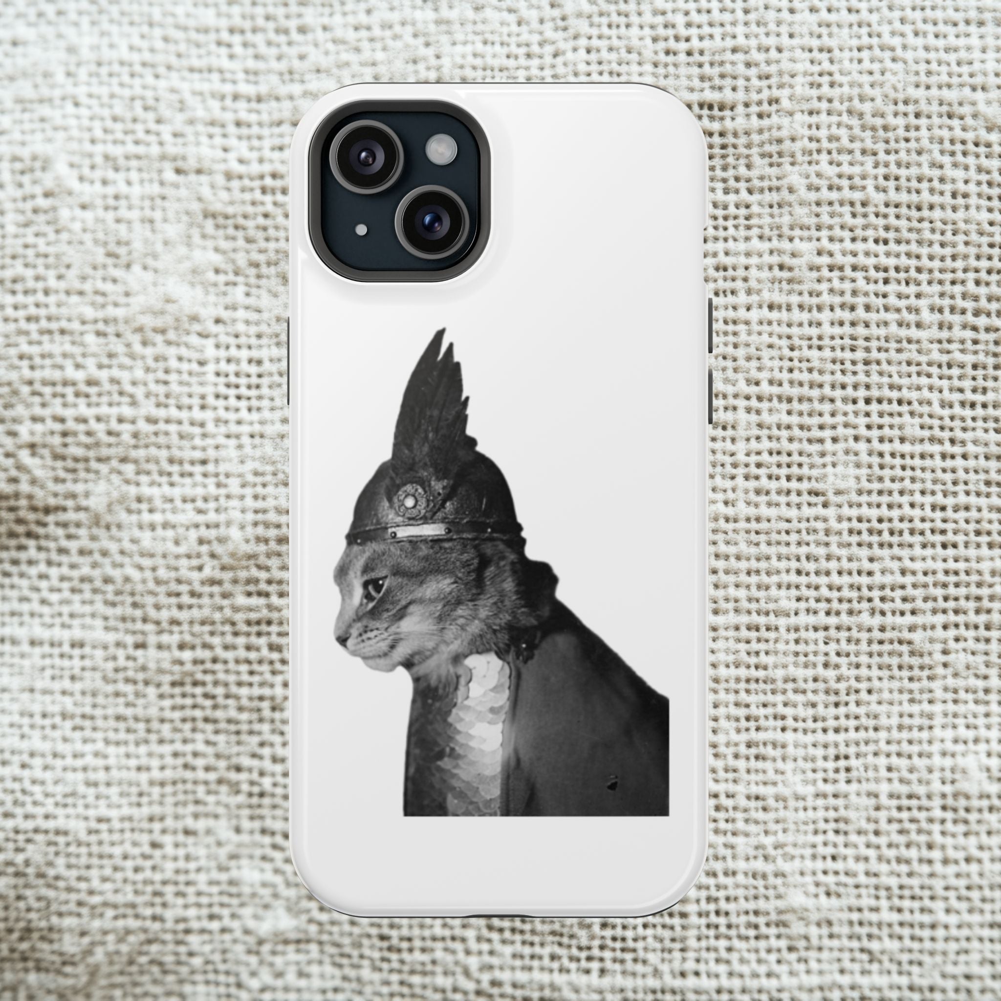 Funny cat photo Tough Phone Case for iPhone & Samsung, MagSafe Compatible Protective Cover, iPhone 17 16 15 14 13 Pro Max Samsung 26