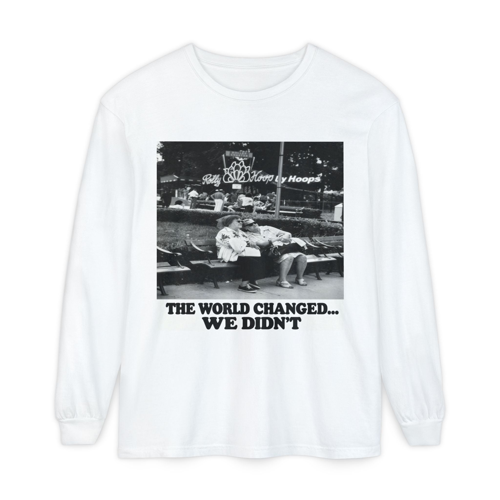 Unisex Garment-dyed Long Sleeve T-Shirt