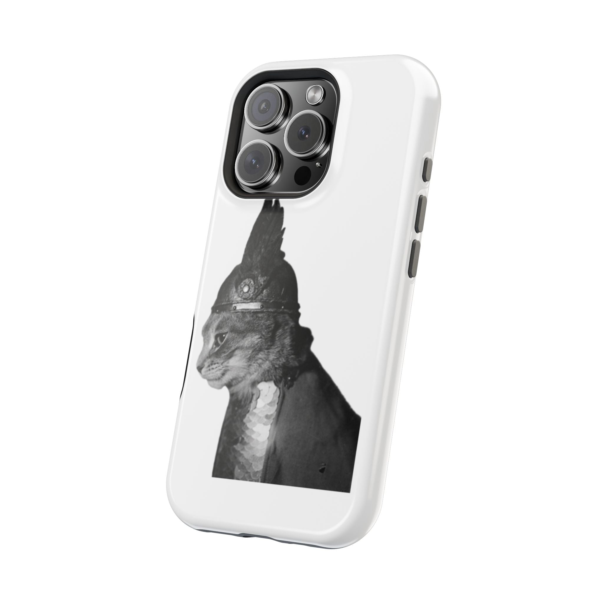Funny cat photo Tough Phone Case for iPhone & Samsung, MagSafe Compatible Protective Cover, iPhone 17 16 15 14 13 Pro Max Samsung 26