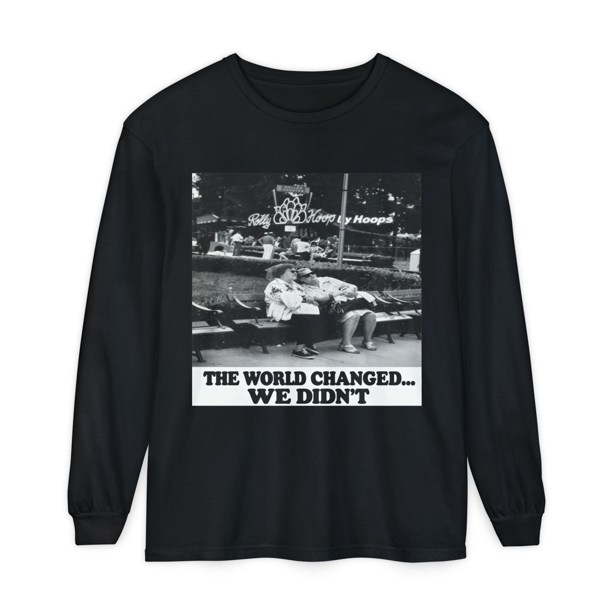 Unisex Garment-dyed Long Sleeve T-Shirt