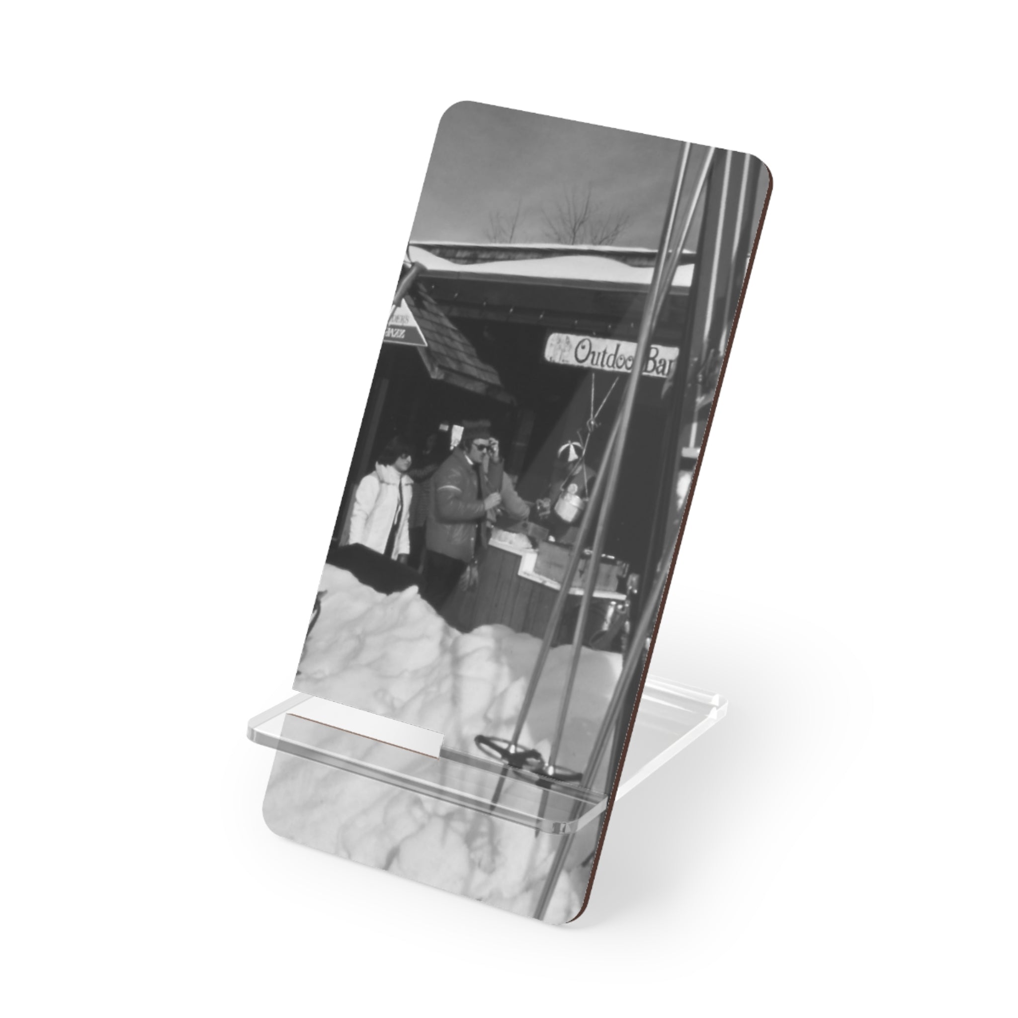 Vintage Vail village vinSki Lodge Photo Mobile Display Stand for Smartphones | Phone Stand | free shipping | vintage Americana