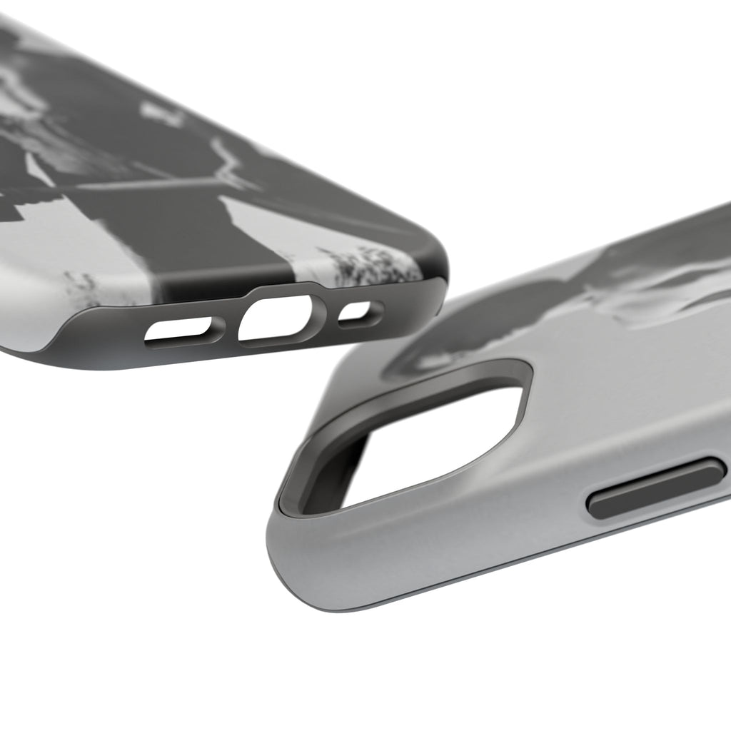 Shirtless Farmer with Sledgehammer Phone Case | Impact-Resistant Magnetic