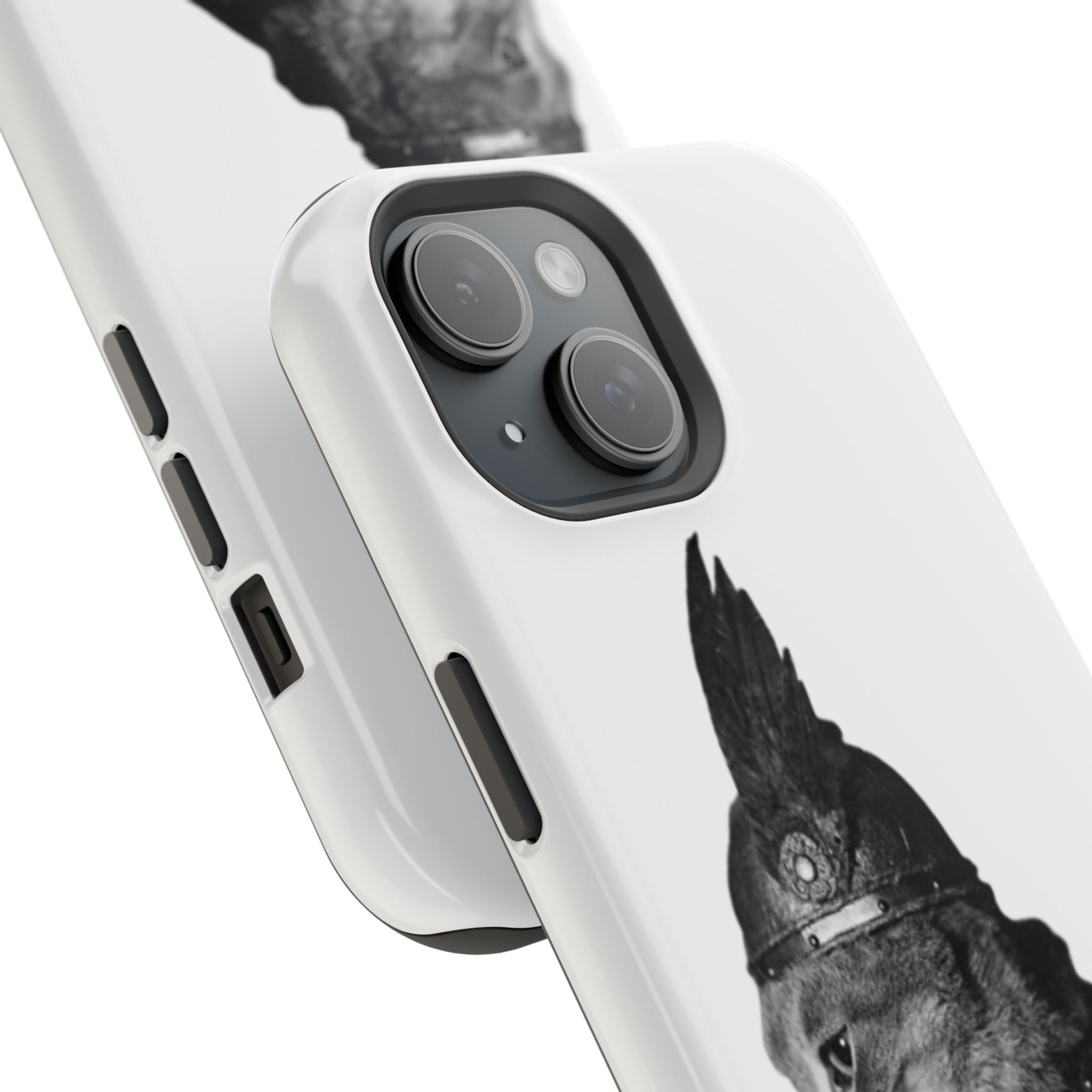 Funny cat photo Tough Phone Case for iPhone & Samsung, MagSafe Compatible Protective Cover, iPhone 17 16 15 14 13 Pro Max Samsung 26