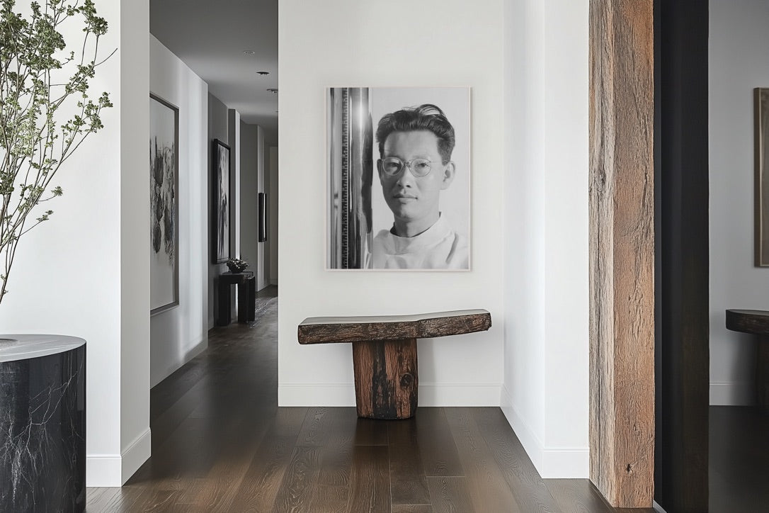 Ansel Adams Manzanar X-Ray Technician Photograph — Museum Quality Giclée Reproduction | WWII Japanese Internment Camp Historic Wall Art