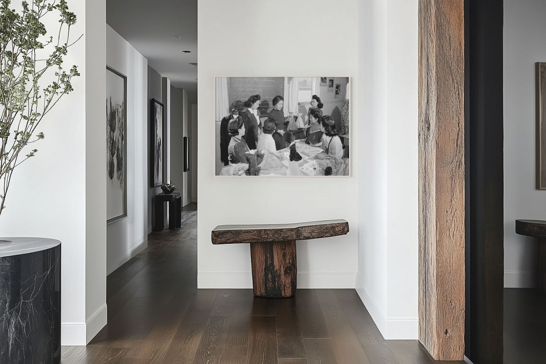 Ansel Adams | Japanese American Internment Documentary Photograph | Museum Quality Wall Art for Universities & Corporate Interiors