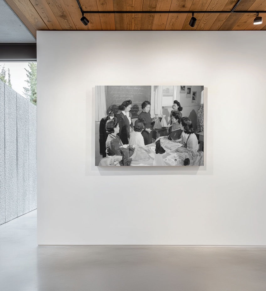 Ansel Adams | Japanese American Internment Documentary Photograph | Museum Quality Wall Art for Universities & Corporate Interiors